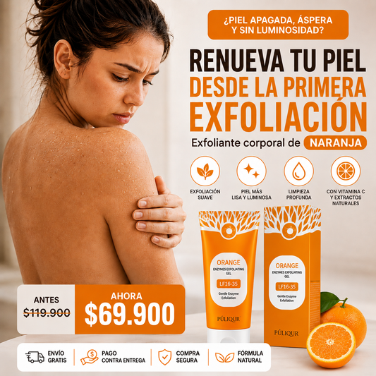 Exfoliante Enzimático de Naranja