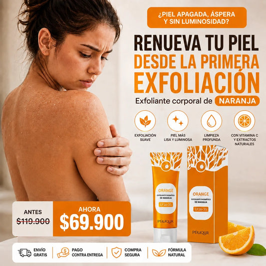 Exfoliante Enzimático de Naranja.